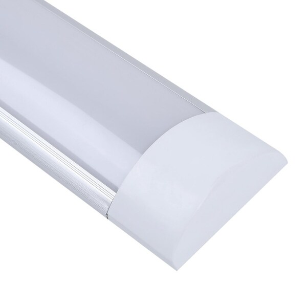 Colmeguna 2 Packs 5FT LED Batten Light, Ultra Light Slim Ceiling Surface Mounted Light, 50W, Day Light 4000K, IP20, LED Ceiling Light Fixture For Garage, Shop, Hallway, Office, Market - View #9