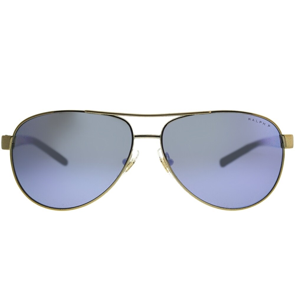 Shop For Ralph By Ralph Lauren Aviator Ra 4004 Unisex Light Gold Frame Blue Mirror Polarized Lens Sunglasses Get Free Delivery On Everything At Overstock Your Online Sunglasses Shop Get 5 In Rewards With Club O