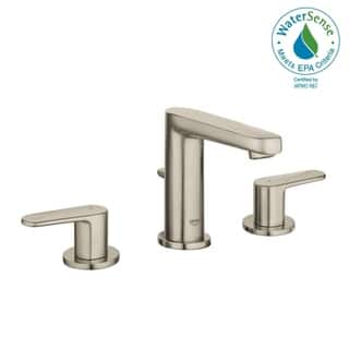 Grohe Europlus 8" Widespread Two-Handle Bathroom Faucet S-Size 20302ENA Brushed Nickel