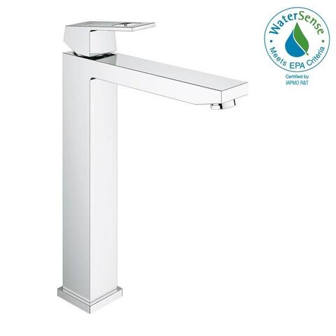 Grohe Eurocube XL-Size Bathroom Faucet with Vessel Spout