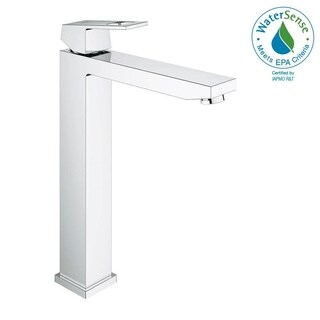 Grohe Eurocube XL-Size Bathroom Faucet with Vessel Spout