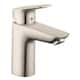 Hansgrohe Logis 100 Single-Hole Faucet, 1.2 GPM 71100821 Brushed Nickel ...