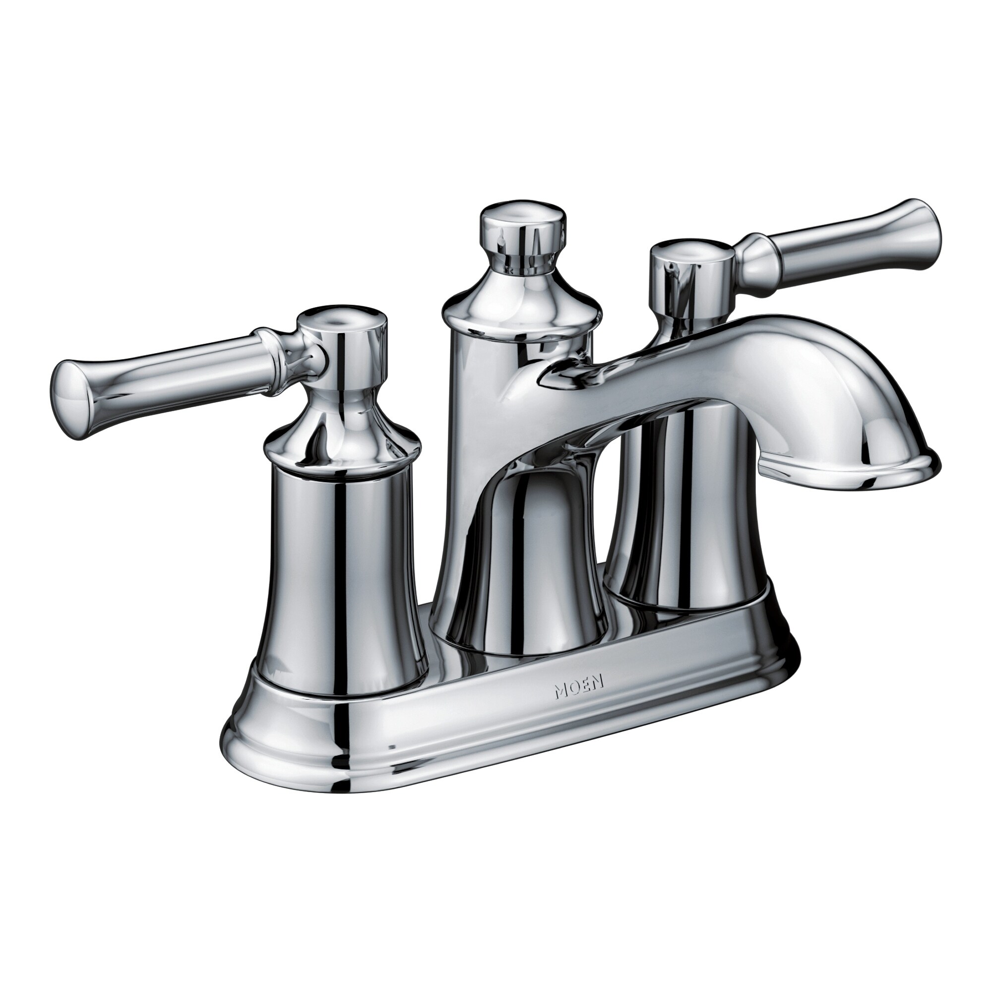 Shop Moen Dartmoor Two Handle High Arc Bathroom Faucet 6802 Chrome