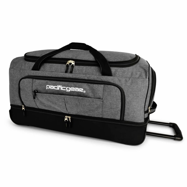Pacific Gear 30inch Dropbottom Rolling Duffel Bag IUCN Water