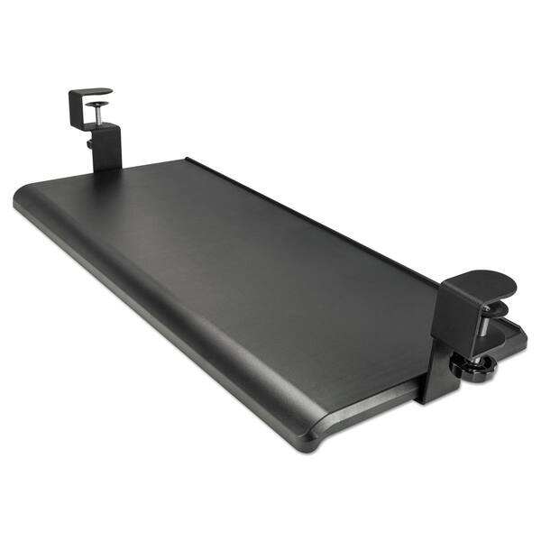 Shop Alera Adaptivergo Clamp On Black Keyboard Tray 27 1 2 In X