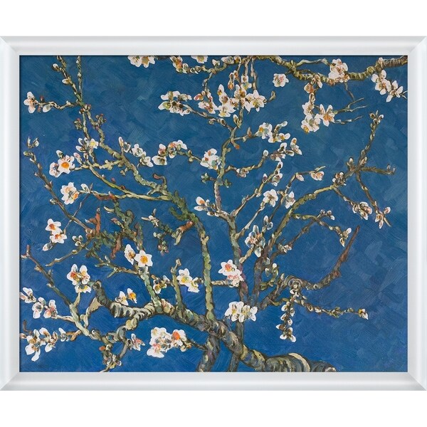 Vincent Van Gogh 'Branches of an Almond Tree in Blossom' Hand Painted Oil Reproduction