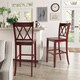 Eleanor Double X Back Bar Height Chairs (Set of 2) by iNSPIRE Q Classic - Thumbnail 5