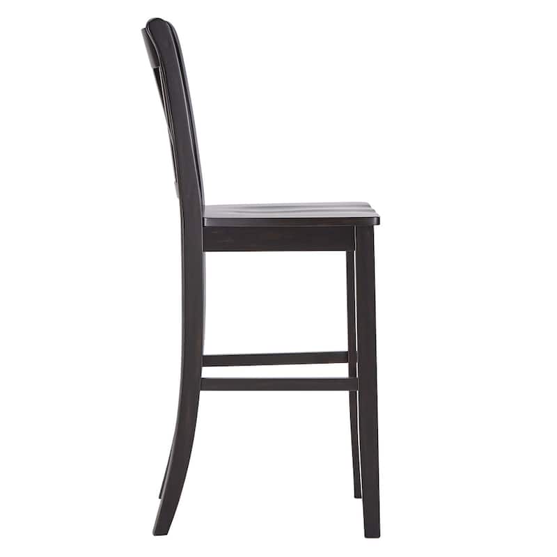 Eleanor X Back Bar Height Chairs (Set of 2) by iNSPIRE Q Classic