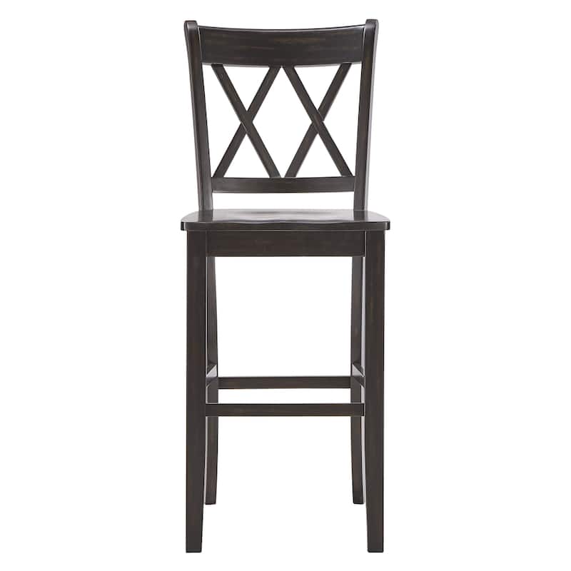 Eleanor X Back Bar Height Chairs (Set of 2) by iNSPIRE Q Classic
