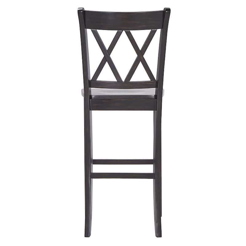 Eleanor X Back Bar Height Chairs (Set of 2) by iNSPIRE Q Classic