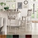 preview thumbnail 6 of 11, Eleanor X Back Bar Height Chairs (Set of 2) by iNSPIRE Q Classic