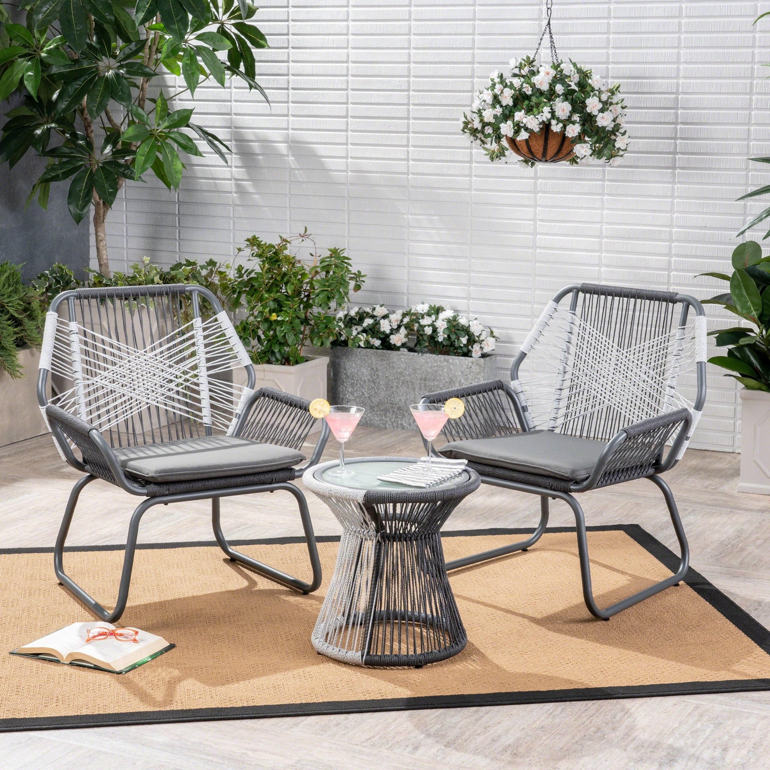 woven rope chair outdoor