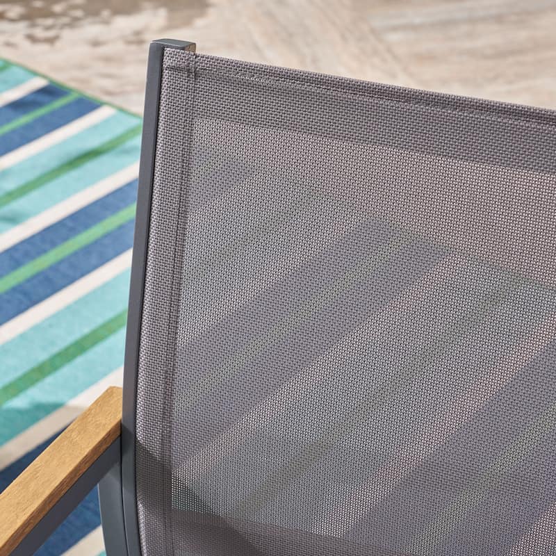 Luton Outdoor Dining Chair (Set of 2) by Christopher Knight Home