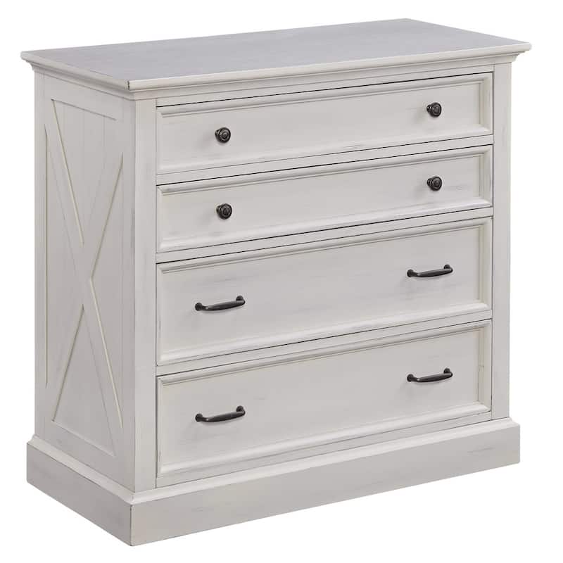 Seaside Lodge Off-White 4-drawer Chest by homestyles