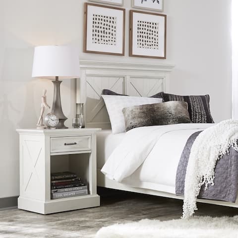 buy white nightstands & bedside tables online at overstock | our