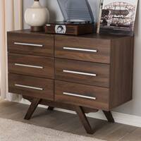 Carson Carrington Varberg Mid-century 6-drawer Dresser