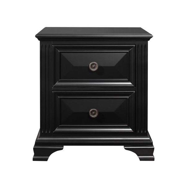 Shop Copper Grove Ettrick Antique Black Finish Nightstand - Free