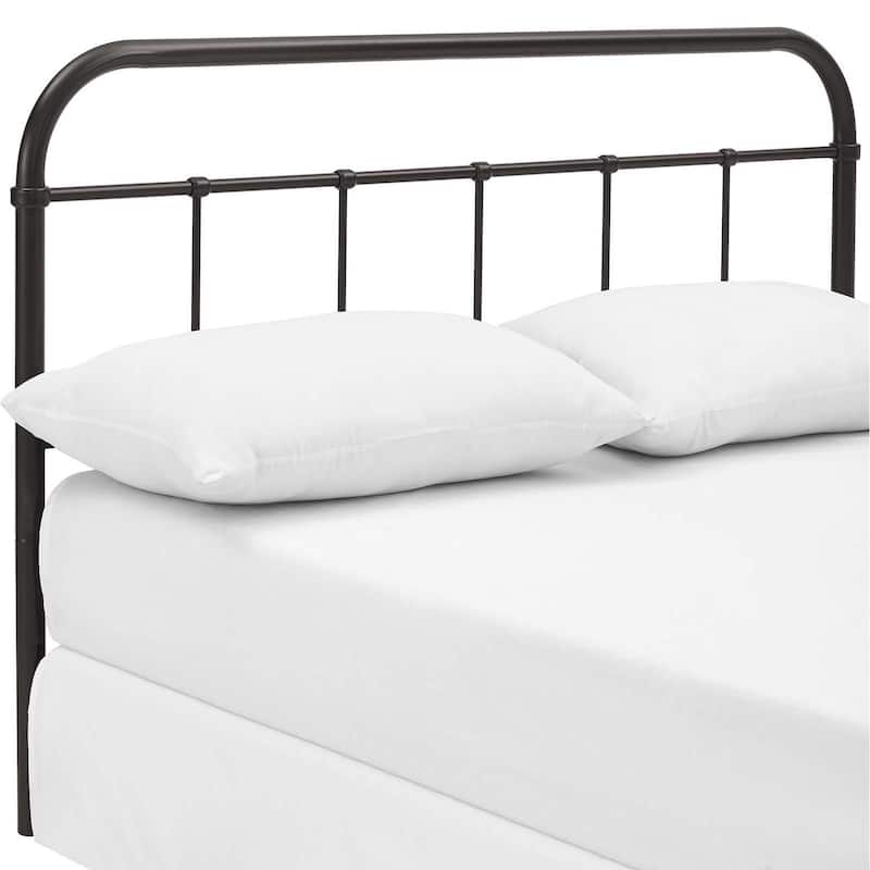 Serena Full Steel Headboard - Brown