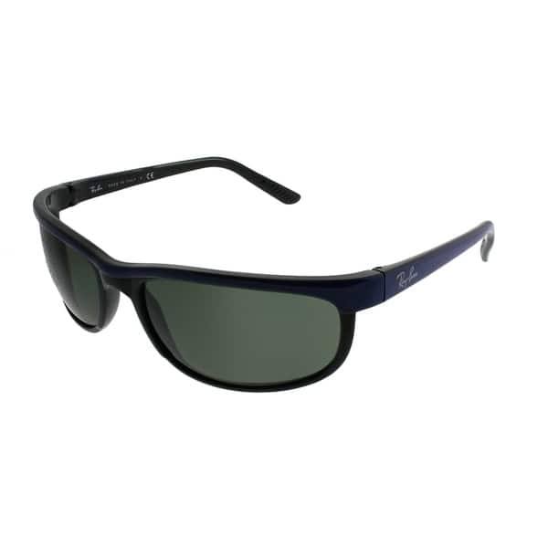 Ray Ban Sport Rb 27 Predator 2 6301 Unisex Blue On Black Frame Green Lens Sunglasses Overstock 2121