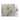 Lisa Audit 'Rainbow Seeds Flowers X' Floating Brushed Aluminum Art