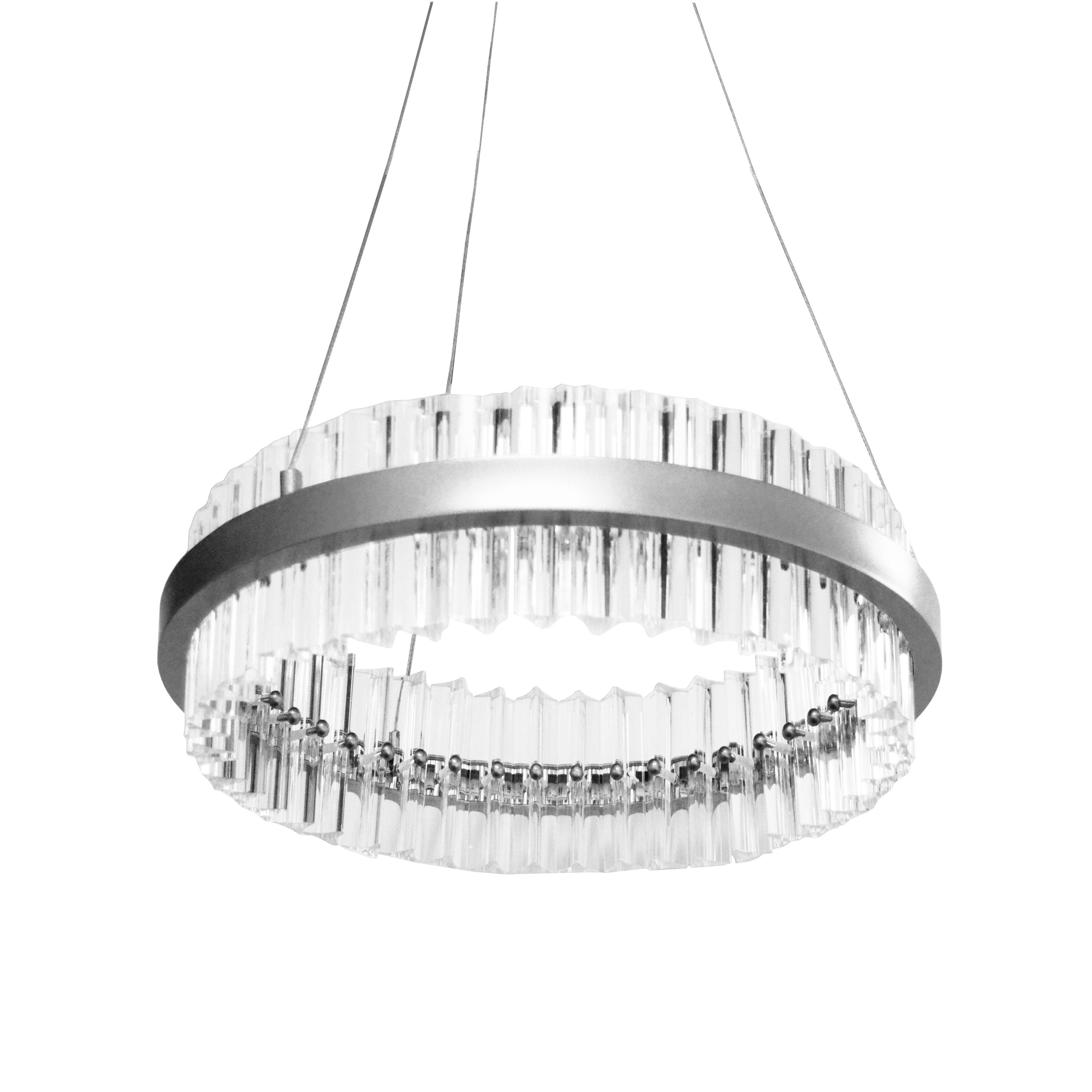 36W LED Chandelier, Polished Chrome Finish (Less than 60 Watts) - Chandeliers For Bedrooms by Overstock.com