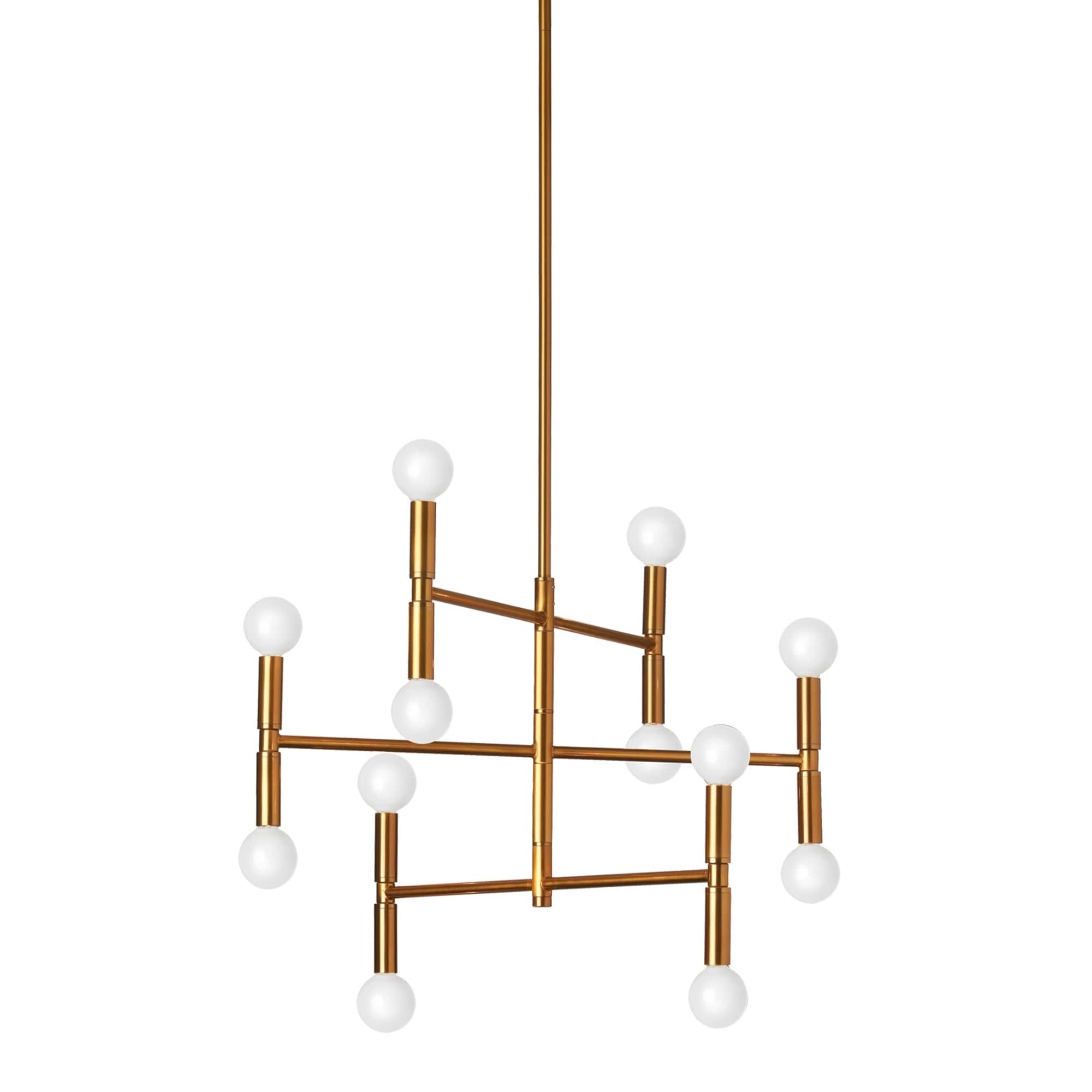 12LT Chandelier, Vintage Bronze Finish - Vintage Bronze (60 to 100 Watts) - Chandeliers For Bedrooms by Overstock.com