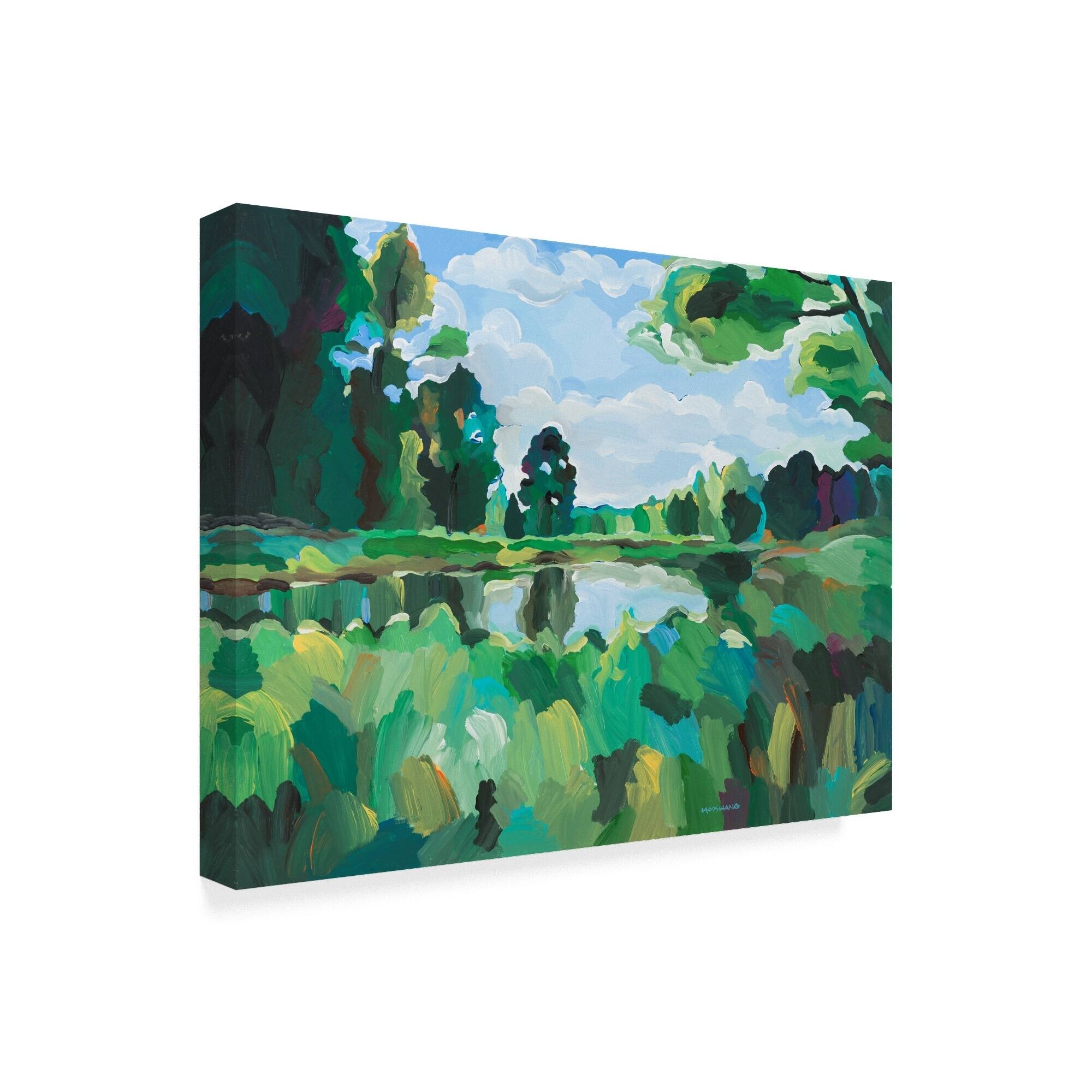 Hooshang Khorasani 'Bayou Life' Canvas Art Multicolor Bed Bath