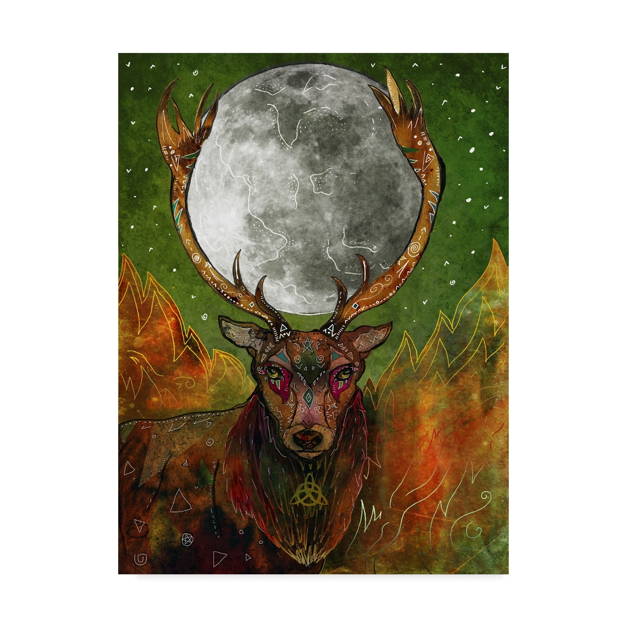 Francesca Rizzato Art The Sacred Union Canvas Art - Multi-color - Bed  Bath & Beyond - 21901879