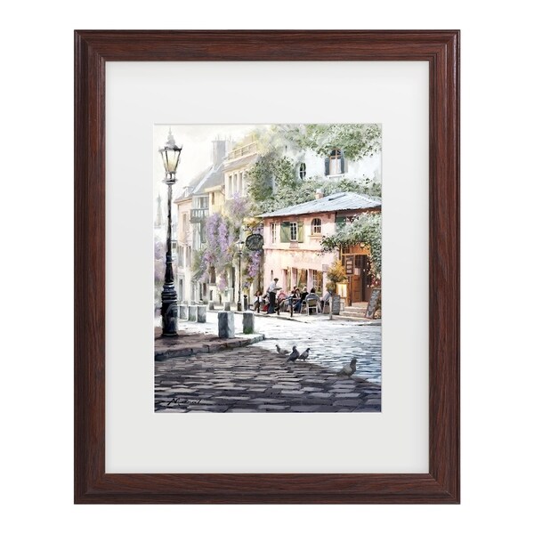 The Macneil Studio 'Sunshine Cafe' Matted Framed Art