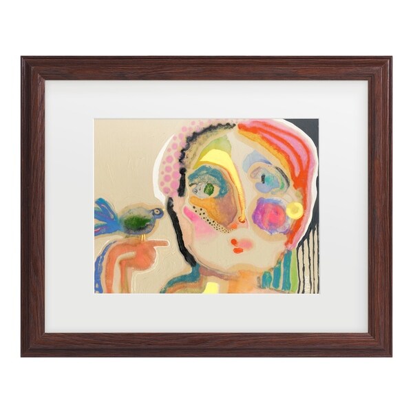 Wyanne 'The Talker' Matted Framed Art