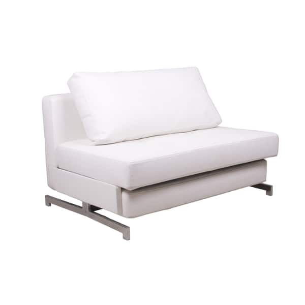 I K43 1 Pu21 White Sofa Bed Overstock 21903917