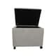 preview thumbnail 5 of 11, Foster Home Office File Storage Ottoman by Christopher Knight Home