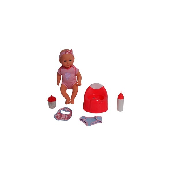 drink and wet doll for potty training