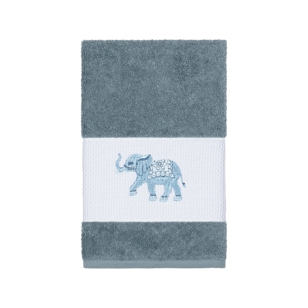 teal blue hand towels