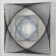 preview thumbnail 4 of 3, Uttermost String Duet Black Geometric Art (Set of 2) - Blue