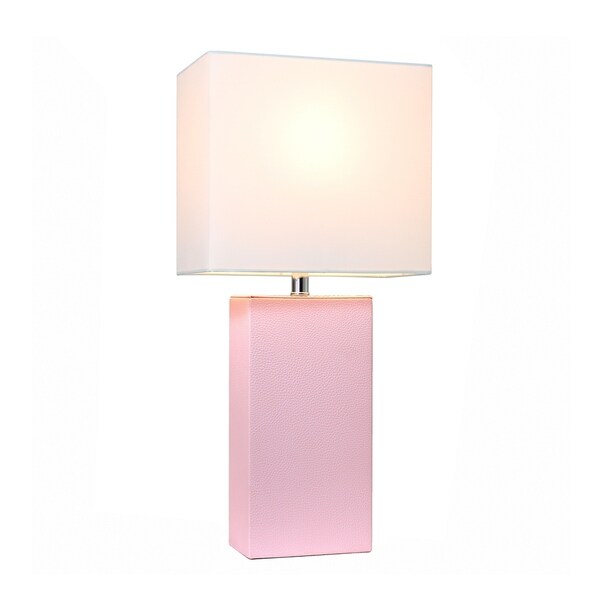 blush pink table lamps