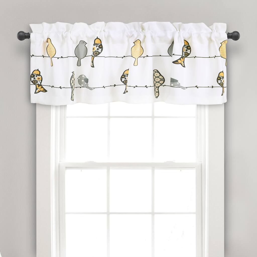 Lush Decor Rowley Birds Valance
