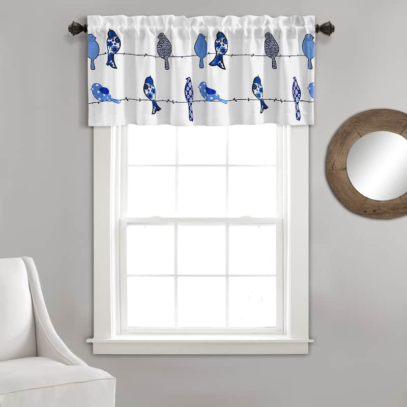 Lush Decor Rowley Birds Valance