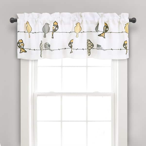 slide 2 of 14, Lush Decor Rowley Birds Valance