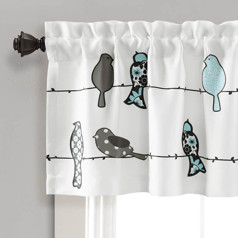 Lush Decor Rowley Birds Valance