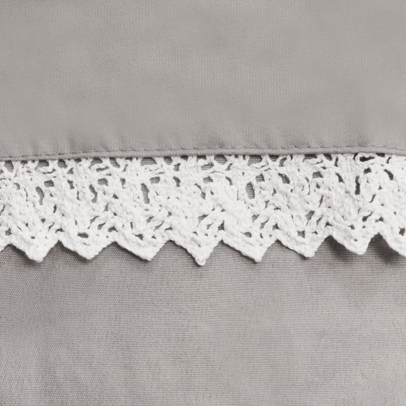 Lush Decor Lace Ruffle Shower Curtain