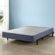 preview thumbnail 1 of 6, Queen Size 9 Inch Heavy Duty Steel Box Spring Navy by Crown Comfort