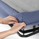 preview thumbnail 7 of 6, Queen Size 9 Inch Heavy Duty Steel Box Spring Navy by Crown Comfort