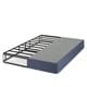 preview thumbnail 3 of 6, Queen Size 9 Inch Heavy Duty Steel Box Spring Navy by Crown Comfort