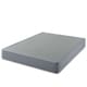 preview thumbnail 2 of 6, King Size 9 Inch Heavy Duty Steel Box Spring, Gray By Crown Comfort