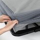 preview thumbnail 5 of 6, King Size 9 Inch Heavy Duty Steel Box Spring, Gray By Crown Comfort