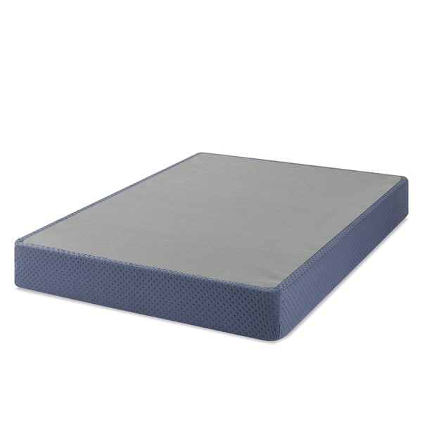 King Size 9 Inch Heavy Duty Steel Box Spring Navy by Crown Comfort ...