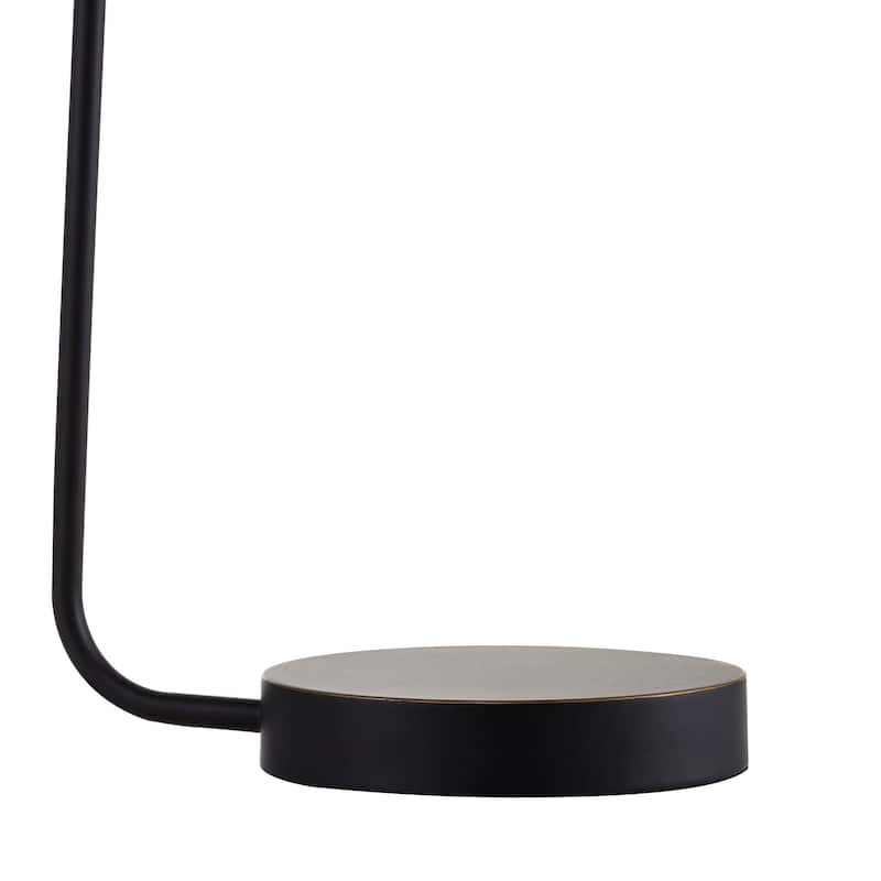 Leya Industrial Black Metal 1-light Base Lamp by Furniture of America - N/A