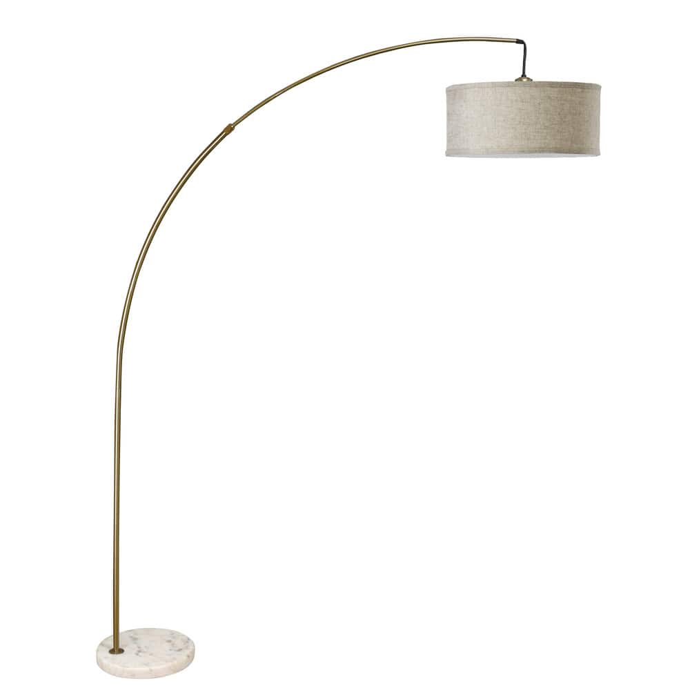 Wami Contemporary Metal Extendable Neck Arch Lamp by Furniture of America