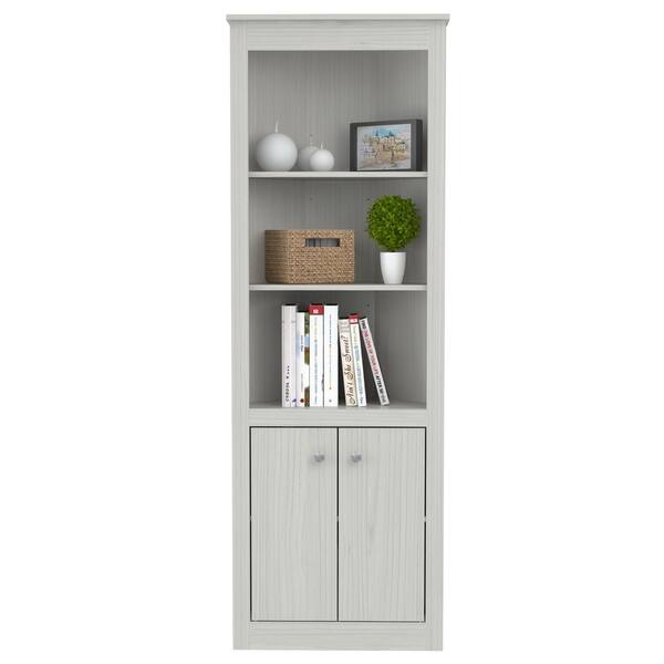 Shop Inval 2 Door Corner Bookshelf Medium Free Shipping Today